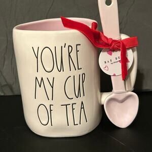 Rae Dunn you’re my cup of tea mug and spoon